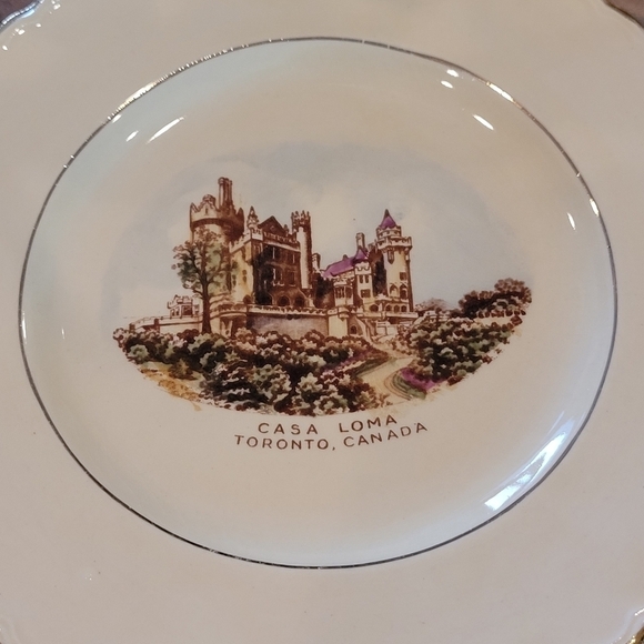 ROYAL WINTON CASA LOMA Decorative Plate, Made in England - Picture 2 of 9
